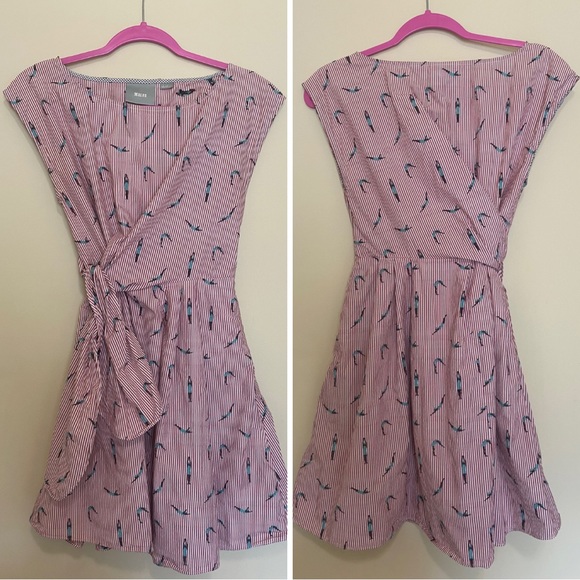 CLOSE-OUT SALE: Anthropologie Retro Divers Dress Sz 2P - Picture 4 of 10